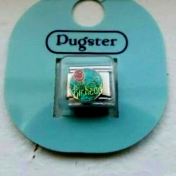Pugster Air Head Balloon enamel 9mm stainless steel Italian charm bracelet link - Picture 1 of 2